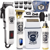 LARGNER 809D 4 IN 1 WHITE Hair Clippers for Men Professional, Beard Trimmer Kits & Sets, Electric Shavers, Hair Clippers & Trimmer Ceramic T-Blade