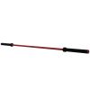 Soozier 7.2ft Weight Bar, Olympic Bar with Rotating Sleeves, Non-Slip Knurling Grip, 1500lbs Weight Capacity, Red