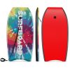 33 Inches Lightweight Body Board Boogie Board with EPS Core XPE Deck HDPE Bottom Multicolor1