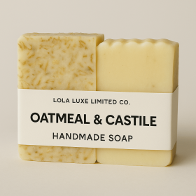 Oatmeal & Castile Handmade Soap