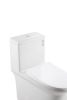 1.1/1.6 GPF Elongated Comfort Height Super Quite Flushing Floor Mounted One-Piece Toilet, CUPC Certified, WaterSense Cetified, Ceramic, White Color