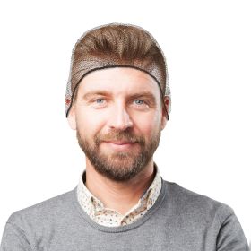Dark Brown Disposable Hair Nets