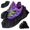 Black Disposable Shoe Covers for Indoors