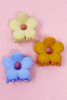 Matte Flower Power Hair Claw Set