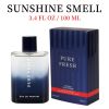 3.4 Oz Men's Eau De Toilette - Men's Cologne - Woody & Fresh Masculine Scent - With Bergamot, Artemisia, and Pink Pepper-Smell Fresh All Day