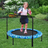 XTP002 Assembled children's trampoline happy expression outdoor and indoor for kids age 3 - 7