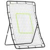 4 x 5.7ft Volleyball Rebounder Net with Strike Zone, Baseball Lacrosse Training Net for Pitching and Fielding
