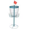 24-Chain Portable Practice Basket for Disc Golf Target Stand Easy Assembly & Lightweight Basket w/ Carry Bag Navy Blue