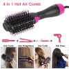 4 In 1 Hot Hair Brush Hair Dryer Volumizer Brush Dryer Comb For Straightening Curling Drying