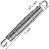 7-Inch Trampoline Springs, 20 Pack with 2 T-Hooks – Galvanized Steel Replacement Parts for Skywalker, JumpKing, Upper Bounce, SkyBound