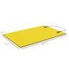 Soozier 9' x 6' Lily Pad Water Mat for 2 Adults, Floating Water Pad for Lake, Pool, Ocean, Beach, and Boating, Yellow