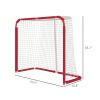 Soozier Backyard Soccer Goal, All Weather Practice Soccer Net with Steel Frame, PE Mesh for Backyard, Easy Assembly