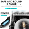LARGNER 809D 4 IN 1 WHITE Hair Clippers for Men Professional, Beard Trimmer Kits & Sets, Electric Shavers, Hair Clippers & Trimmer Ceramic T-Blade