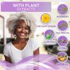 Purple Conditioner for Blonde Hair Goodbye to Orange and Yellow Brassy Tones For Color Treated Bleached Silver White and Gray Hair Sulfate and Paraben