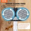 VEVOR Cordless Electric Mop, Electric Spin Mop with Water Tank, up to 40 mins Battery, LED Headlight, Dual Mop Heads