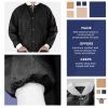 Disposable Lab Jacket, 33 Inches Long. Pack of 10 Black Disposable Hip-Length Workwear XX-Large. SMS 50 gsm Disposable Shirts with Snaps Front