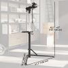 Bicycle Repair Stand Max 88 lbs, Bike Fixing Stand, Height Adjustable, Foldable and 360° Rotatable for Road Bike, Mountain Bike, E-Bike