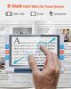 VEVOR Portable Digital Magnifier 8-inch Touchscreen Electronic Video Magnifier