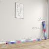7.7ft Folding Balance Beam, Gymnastics Equipment with Anti-Slip Bottom for Kids Home Training, Multicolour