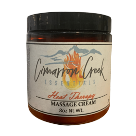 Heat Therapy Massage Cream 8oz (size: 8oz)