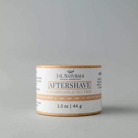 Aftershave Rub (Scent: Cedarwood & Tea Tree)