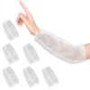 White Disposable Arm Sleeves
