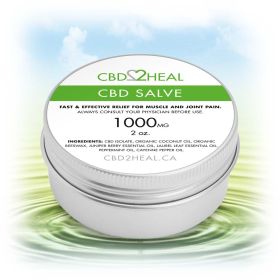 CBD Healing Salve Cream (Flavour: Original, Dosage: 1000mg)