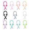 Heatless Curling Rod Headband Lazy Curler Set No Heat Spiral Pear Flower Curling Iron for Women Hair Wrap Curling Ribbon