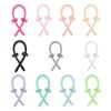 Heatless Curling Rod Headband Lazy Curler Set No Heat Spiral Pear Flower Curling Iron for Women Hair Wrap Curling Ribbon