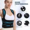 Men'S And Women'S Adjustable Back Support, Shoulder Brace, Provides Lumbar Support, Back And Waist Support, Suitable For Office, Sports
