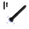 2-in-1 Massager and Makeup Brush Tool, 10 Vibration Modes Stimulator, Detachable Brush Head, Rechargeable Personal Massager, Waterproof Rinse-Friendly